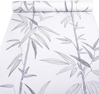 myforHD Öntapadós Bambusz Mintás Tapéta - Vízálló PVC Dekorációs Fólia Bútorokra, Falra, Szekrényre - Modern Vinyl Falmatrica 45x300 cm 6