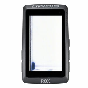 Cyklopočítač SIGMA ROX 12.1 EVO GPS bezdrôtový, 3" displej — chybný, čiastočne funkčný: poškodený displej (stav: viď 2. obrázok)