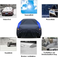 Vízálló téli autótakaró SUV-hoz, 460-485 cm - Légáteresztő, hó- és napvédő 3