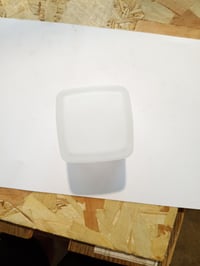 Emco Loft pohár na tekuté mydlo z matného saténového krištáľového skla, 155 ml, 7,4x7,4x9,7 cm, chróm 5