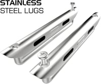 MoKo Fém Órapánt Adapter Apple Watch Ultra 2/SE/Series 9-1 Órákhoz - Kompatibilis 49/45/44/42/41/40/38mm Méretekkel 3