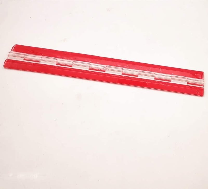 Átlátszó Akril Zongorazsanér 300mm - DIY Dobozokhoz és Állványokhoz