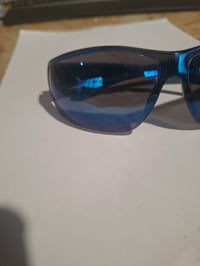 Uvex Sportstyle 204 uniszex sport napszemüveg, kék/kék, 100% UV-védelem, 3-as szűrőkategória — karcos, koszos (állapot: lásd a 2. képet) 4