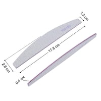 URAQT 16 db-os Profi Körömreszelő Szett, Kétoldalú 100/180-as, Mosható, Szalonminőség 4