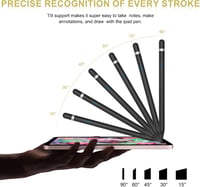 Apple Pencil alternatíva: Gyorstöltős, mágneses iPad ceruza, tenyérfelismeréssel 4
