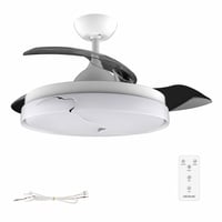 Stropni ventilator sa svjetiljkom Cecotec EnergySilence Aero 4280, 106 cm, 40 W — neispravan, djelomično radi: slomljen poklopac (stanje: vidi 2. sliku) 1