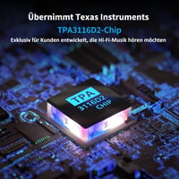 Fosi Audio V1.0B 50W x 2 Mini HiFi sztereó erősítő, TPA3116 chip, 19V tápegységgel 5