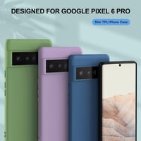 Google Pixel 6 Pro Védőtok - Strapabíró Fekete Foluu Tok 2