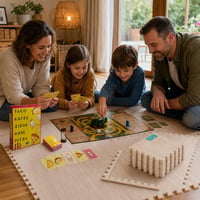 Pachet Jocuri de Familie: Taco Cat + Jumanji + 12 piese puzzle EVA 1