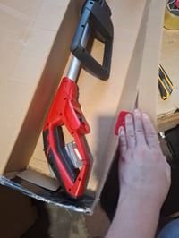 Akumulátorový vyžínač Einhell GE-CT 18 Li Solo, 18V, záber 24 cm, 8500 ot./min, s otočnou hlavou, bez akumulátora a nabíjačky, použitý 4