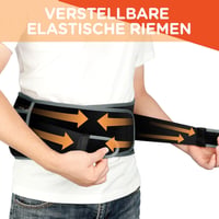 Comfytemp Vezeték Nélküli Derékfűtő Öv Vibrációs Masszázzsal - 155x20 cm, 3 Hőfokszint, 5000 mAh Akkumulátor, Állítható Feszesség, USB 5