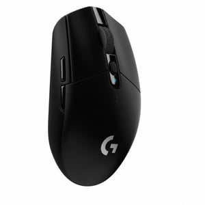 Mouse de gaming wireless Logitech G G305 LIGHTSPEED - negru — fără receptor USB (stare: vezi a 2-a imagine)