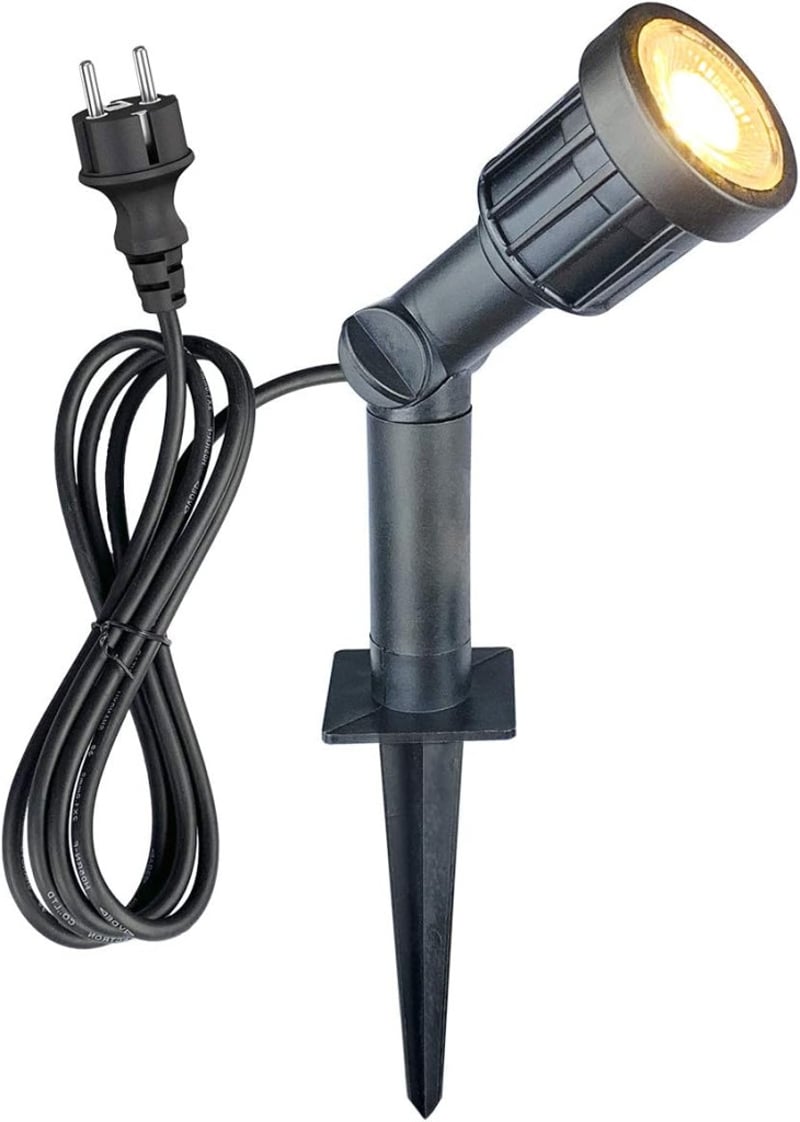 da LIGHT LED kerti lámpa 5W 400lm IP65 vízálló forgatható növénylámpa 3000K