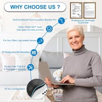 Creliver Medic Pro EMS & TENS Lábkeringés Serkentő - 99 Fokozat, 25 Mód, Neuropátia Ellen 6
