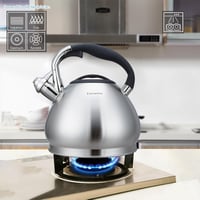 Easyworkz 2,3 literes indukciós vízforraló, rozsdamentes acél teafőző sípoló kannával 3