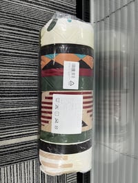 Larutan XXL Boho Strandpléd 200x200cm - Homokálló, Mosható Piknik Takaró Zöld 10