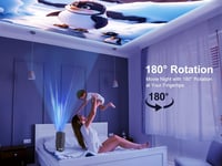XGIMI 4K WiFi mini projektor, Android 11, 10000 lumen, 150" képernyő, forgatható 6