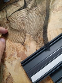 Schellenberg 50655 Insectstop Telescope szúnyogháló függöny erkélyajtóhoz — szélen szakadt szúnyogháló (állapot: lásd a 2. képet) 2