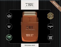 TRU BARBER 9000 RPM-es professzionális vezeték nélküli hajnyíró és borotva LED kijelzővel 5