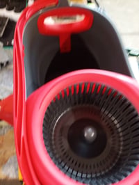 Set mop Vileda Turbo 3in1 cu cap din microfibră și centrifugă cu pedală — lavetă murdară, cu miros de diluant (stare: vezi a 2-a poză) 5