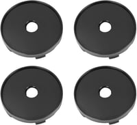 Autohaux 60mm-es fekete kerékközép kupak szett, 5 csipeszes, 4db 1