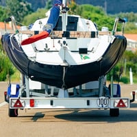 Yuanjoy LED teherautó hátsó lámpa szett, 6 pólusú, vízálló, E-jelzésű, 12-24V 5