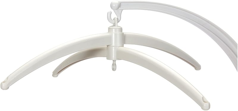 Sterntaler Zenélő Mobiltartó Kar Újszülötteknek, Fehér, Univerzális Kiságy Konzol, 57 cm, Poliészter