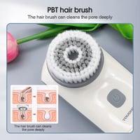 TOUCHBeauty elektromos fejmasszírozó készülék, 2 cserélhető fejjel és arckeféve 5