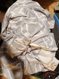 Bedsure set posteljine od mikrovlakana, 3 dijela, s uzorkom sive rešetke, 155x220 cm + — vidljivo korišteno (stanje: vidi 2. sliku) 2