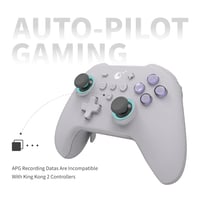 GuliKit KK3 Max Bluetooth Kontroller - Hall Effekt Joystick, Állítható Ravaszok, Cserélhető Paddlek, Switch/OLED/PC Kompatibilis, Drift-ment 6