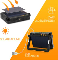 MEIKEE 80W LED Munkalámpa 12000 mAh Akkumulátorral - 4 Világítási Mód, 5 Fényerőszint, USB/Napelemes Töltés, Mágneses, Kempingezéshez, Szere 2