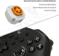 GuliKit KK3 Pro Vezeték Nélküli Kontroller Nintendo Switch/OLED/PC/Steam Deck Eszközökhöz - Hall Joystick, 1000Hz Válaszidő, Maglev Rezgés, 5