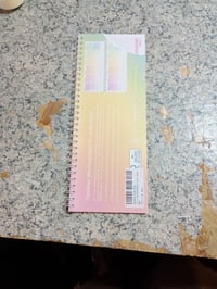 Calendar de birou săptămânal Häfft Trendstuff Rainbow, nedatat, orizontal — defect, funcționează parțial: ruptură pe partea din spate (stare: vezi imaginea 2) 2