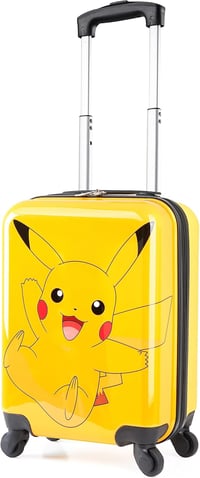 Pokémon Pikachu Gurulós Bőrönd Gyerekeknek - 4 Kerekű Utazótáska 1