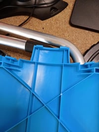 Cellfast ALUPLUS 55-260 aluminijska kolica za crijevo 1/2" 60 m, na 2 kotača, otporna na koroziju – slomljeni plavi dijelovi (stanje: vidi 2. sliku) 4