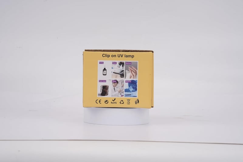 LIONVISION UV LED Műköröm Lámpa - Állítható, Forgatható, Fekete