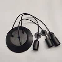 Spider Lights Retro 3 fejes függőlámpa, 150 cm, E27 foglalattal 1