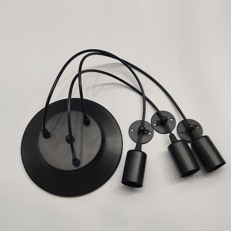 Spider Lights Retro 3 fejes függőlámpa, 150 cm, E27 foglalattal
