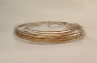 Fém karika szett - 12 db, 25-30 cm, fekete, dekorációhoz, esküvői koszorúhoz, álomfogóhoz 10