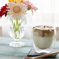 Bodum Duplafalú Latte Macchiato Üvegpohár Szett 4db 250ml - Újracsomagolt 5