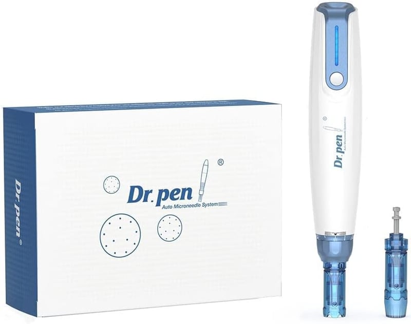 Dr.Pen A9 Elektromos Dermapen Mikrodermabrázió Készülék 12 Tűs Fejjel