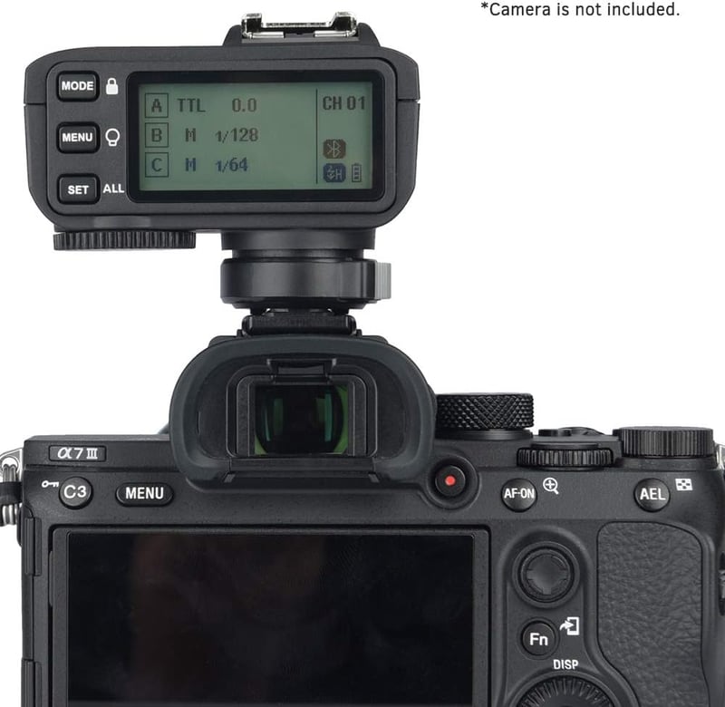 Godox X2T-S TTL Vezeték Nélküli Vaku Kioldó Sony Kamerákhoz - 1/8000s HSS 2.4G Távkioldó V1 TT350S AD200 Vakukhoz