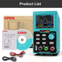 Kiprim DC605S Programozható Labortápegység 0-60V/0-5A, 4-Digites LED Kijelzővel, 300W, USB Porttal, 4 Memória Funkcióval, Túlfeszültség Véde 7