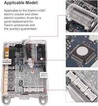 Yungeln V3.0 Elektromos Roller Vezérlőpanel - Továbbfejlesztett Központi Vezérlőegység Xiaomi M365Pro/Pro2 Rollerekhez Kompatibilis 5