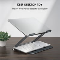 Állítható magasságú és dönthető Minthouz laptopállvány 10-17" MacBook, Dell, Lenovo laptopokhoz 6