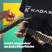 KADAX 3 soros műanyag madárriasztó tüskék, antracit, 51 cm, erkélyre, tetőre 7