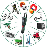 Bosch EasyPump Elektromos Pumpa - Mini Kompresszor 3.0 Ah Akkumulátorral, Autostop Funkcióval, 10.3 Bar, USB-C Töltés, LED Kijelző 8