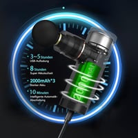 arboleaf Mini Masszázspisztoly 3200 RPM - Hordozható Izommasszírozó AI Szintekkel, 4 Szilikon Fejjel, Csendes Működés, USB-C Töltés, Táskáva 7