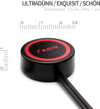 FARBIN fém nyomógomb - autó, hajó, motor kapcsoló, kürt gomb 6