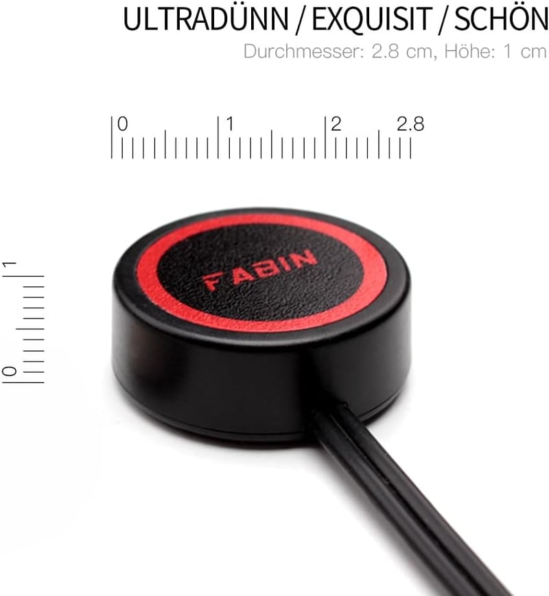 FARBIN fém nyomógomb - autó, hajó, motor kapcsoló, kürt gomb